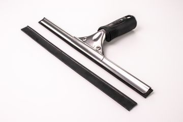 T110 - 12" wide Professional Stainless Steel Glass Cleaning Squeegee