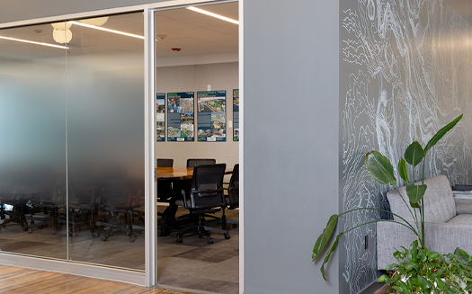 ADD STYLE AND PRIVACY TO YOUR GLASS OFFICES AND MEETING ROOMS WITH PRIVACY FILMS Thumbnail